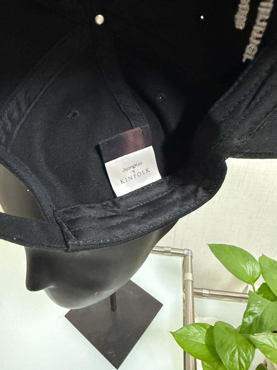 지용킴 킨포크 콜라보 볼캡 상품이미지2