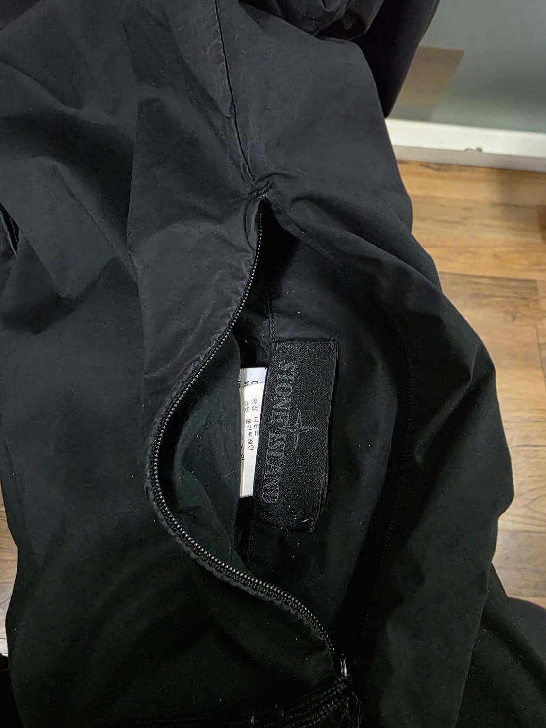 스톤아일랜드 리버시블 고스트 자켓 블랙 XL  상품이미지8