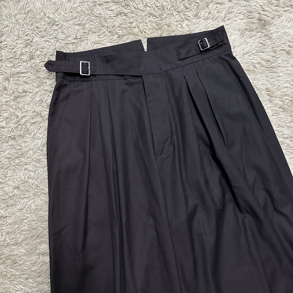 로드존그레이 와이드 슬랙스 상품이미지2