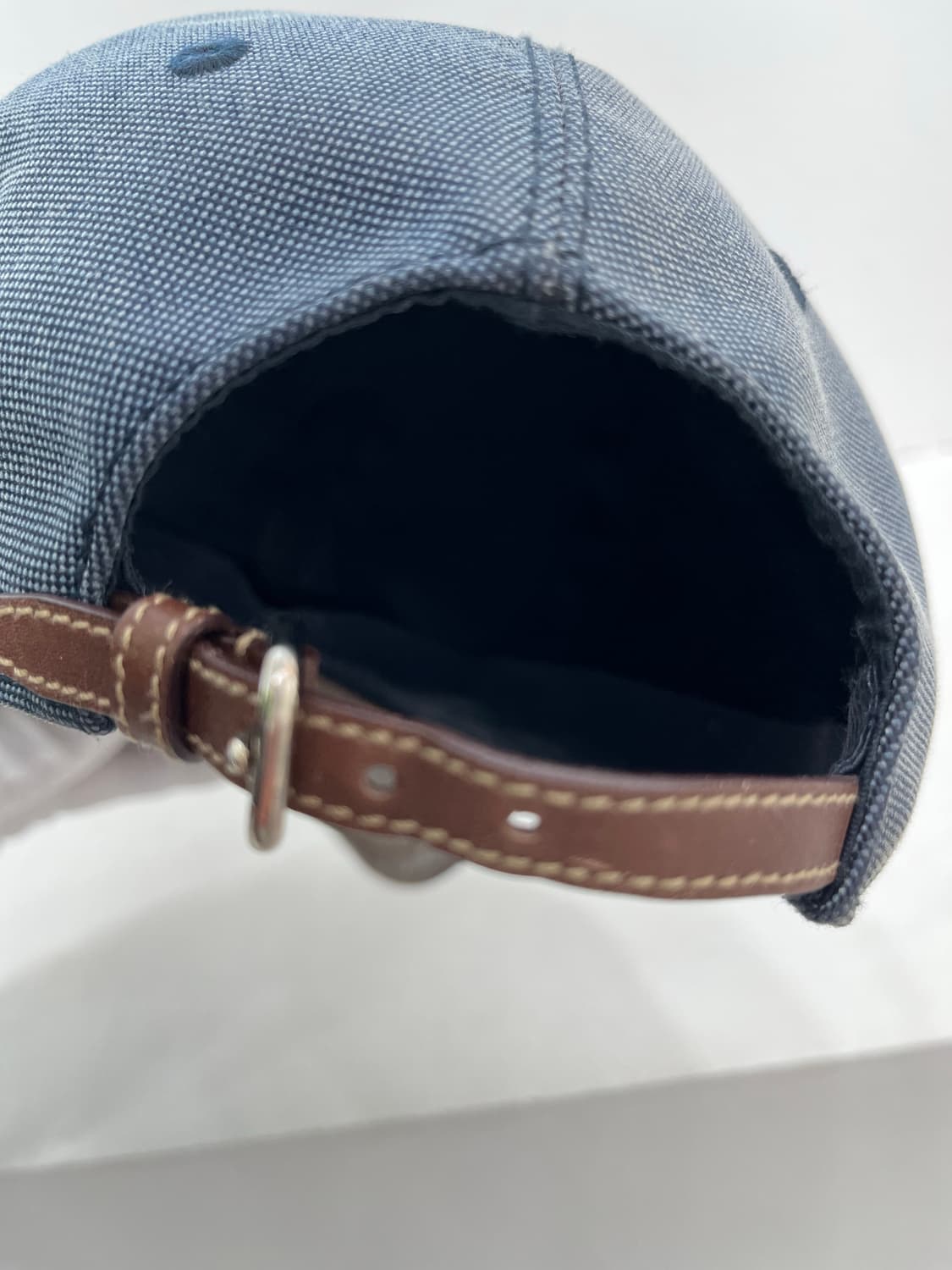 프라다 데님 로고 볼캡 M사이즈 상품이미지3