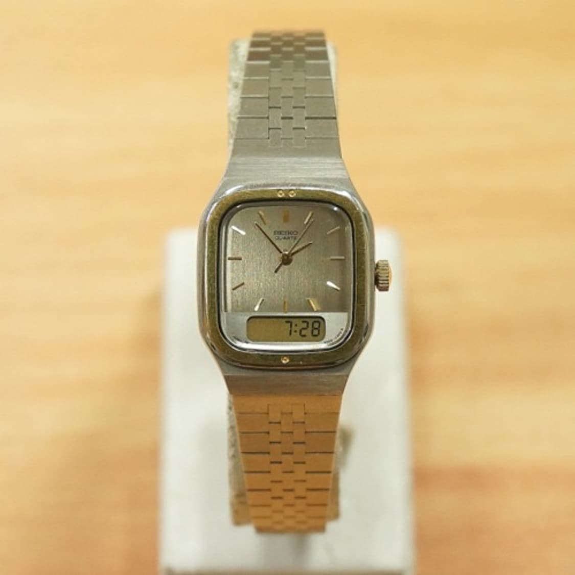 80s 세이코 여성용 콤비 아나디지 시계 상품이미지1