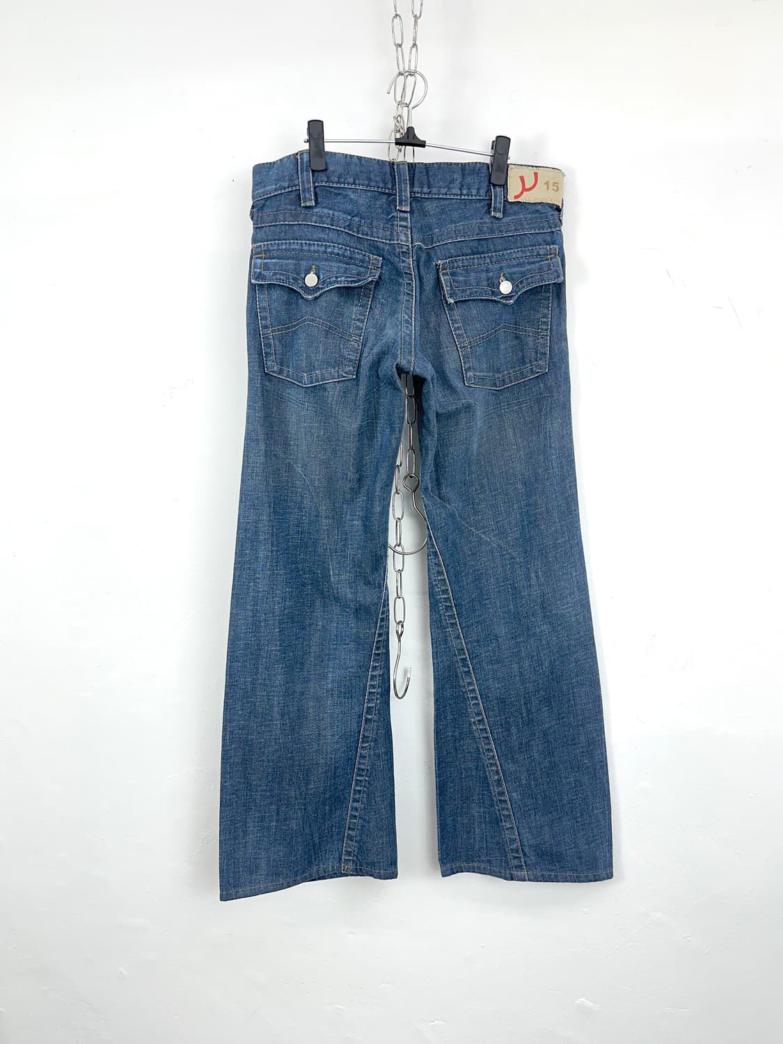 Armani 2000s Faded Bootcut Denim Pants 상품이미지5