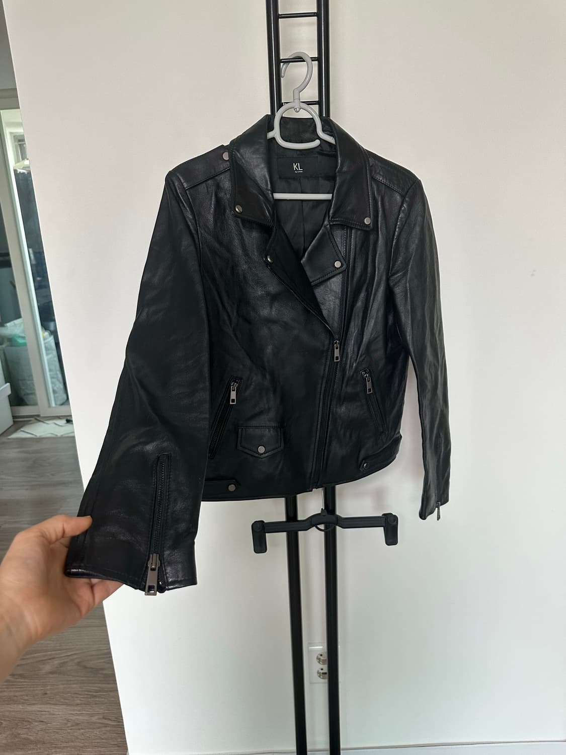 LYNN 린  리얼  양가죽  라이더 자켓 -66사이즈 상품이미지3