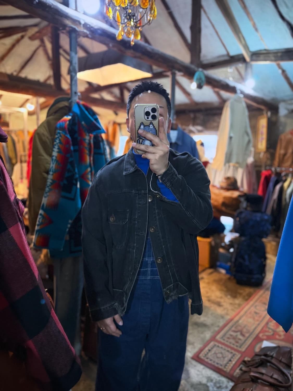 Mihara Yasuhiro Distressed Denim Trucker 상품이미지10