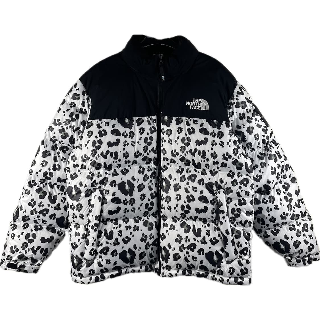[XXL] 노스페이스 화이트 라벨 스노우 레오파드 프린트 눕시 상품이미지1