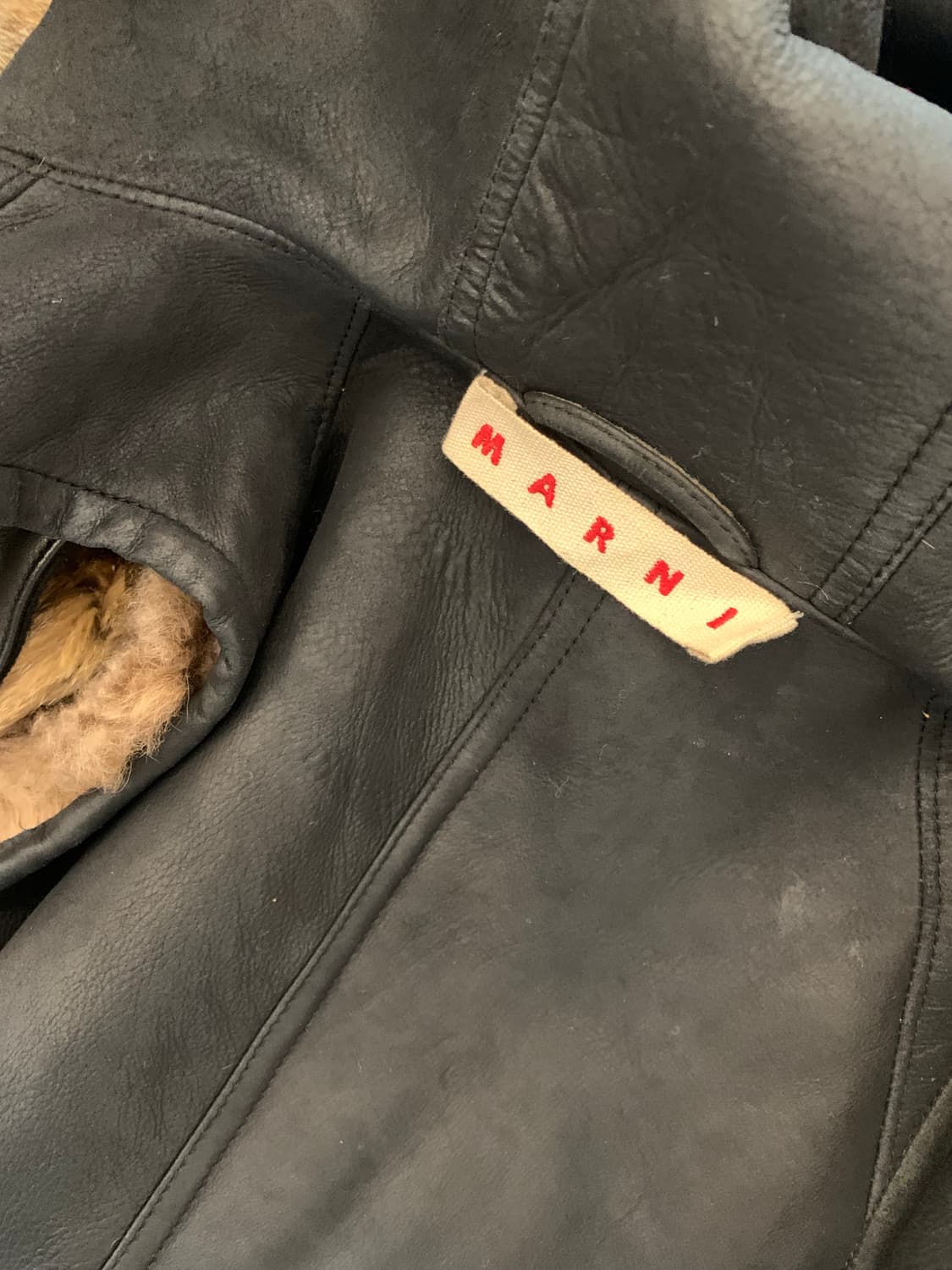 MARRI 양모 무스탕 베스트 상품이미지3