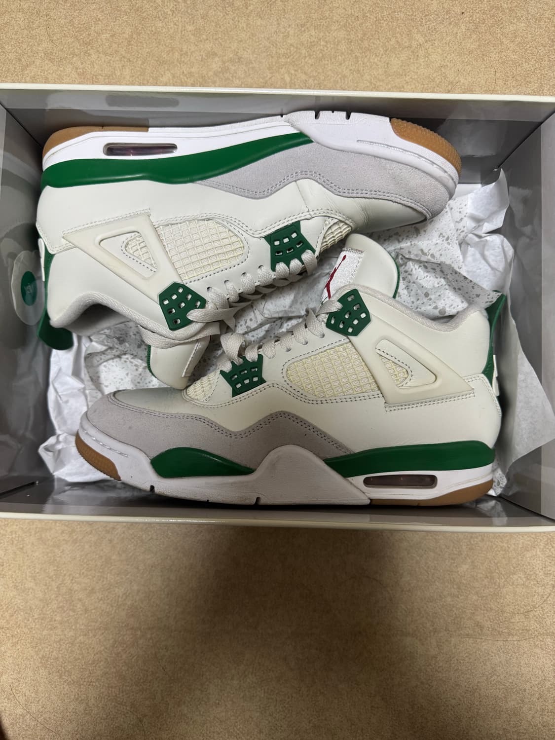 조던4 sb파인그린 260팝니다. 서태웅신발 상품이미지5