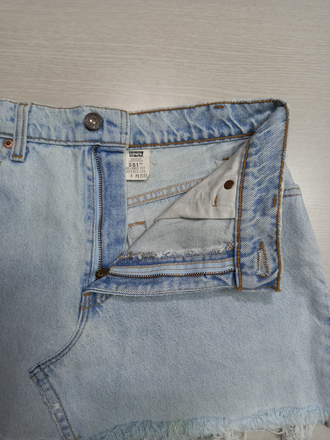 27 95's 리바이스551 USA RedPont 미니스커트 27-619 상품이미지3