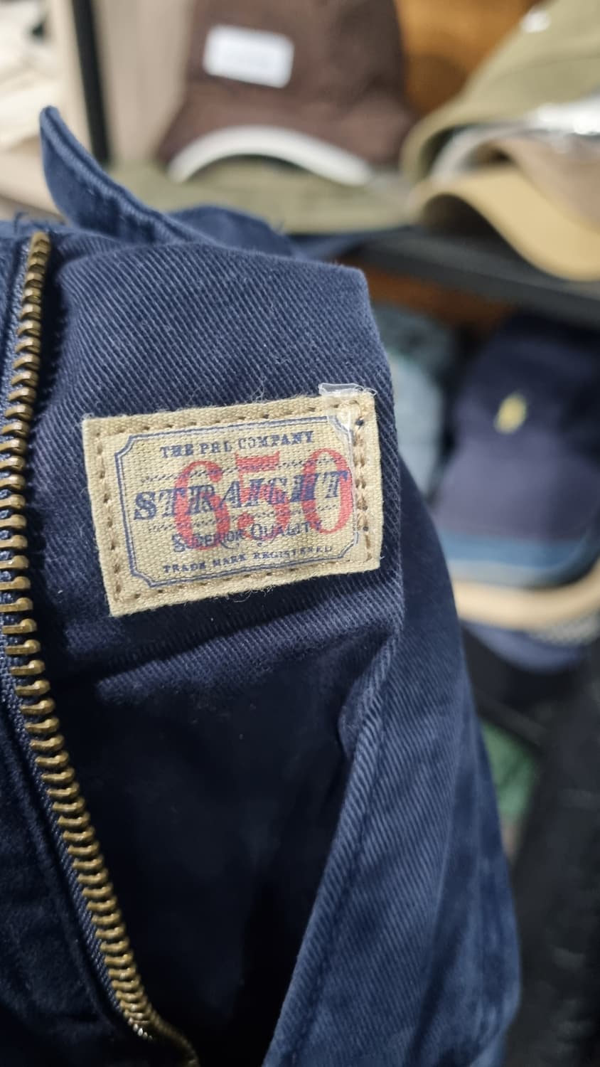 폴로 워싱 코튼팬츠 35사이즈(허리단면46) 기장96 상품이미지5