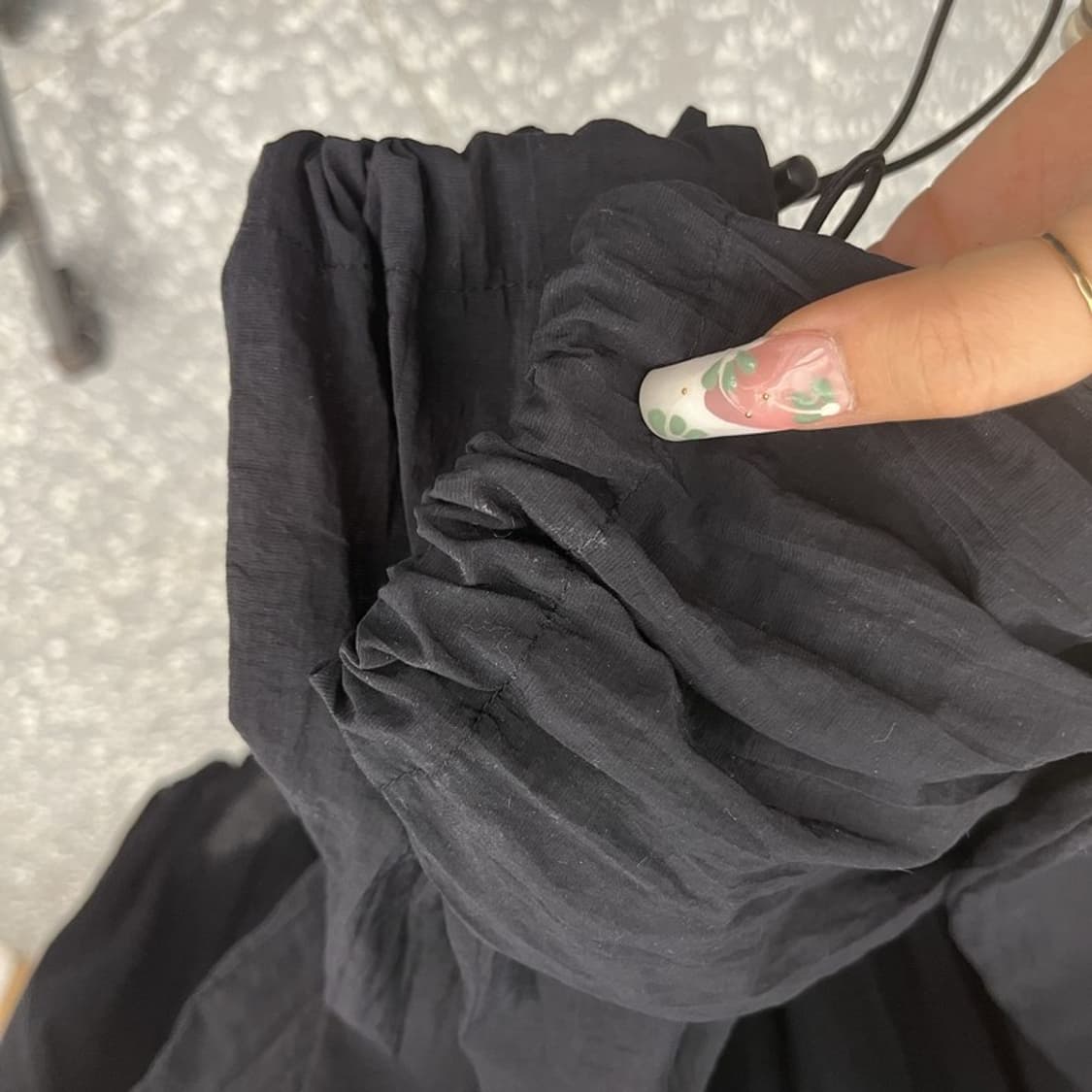 쿠어 빈티지 캐주얼 오버핏 셔링 후드집업 L C11472 상품이미지7