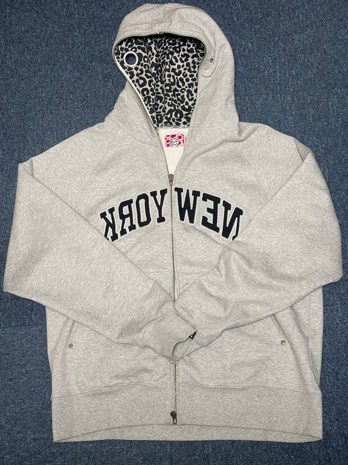 스타팀 뉴욕 후드집업 그레이 L 상품이미지1