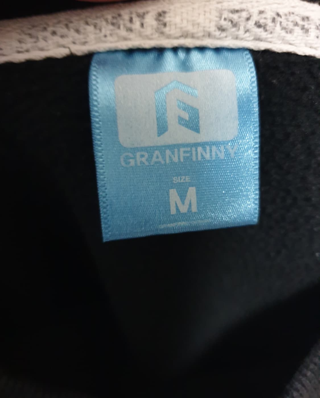 그랜피니 캐나다 기모 맨투맨 블랙 (M) 상품이미지4