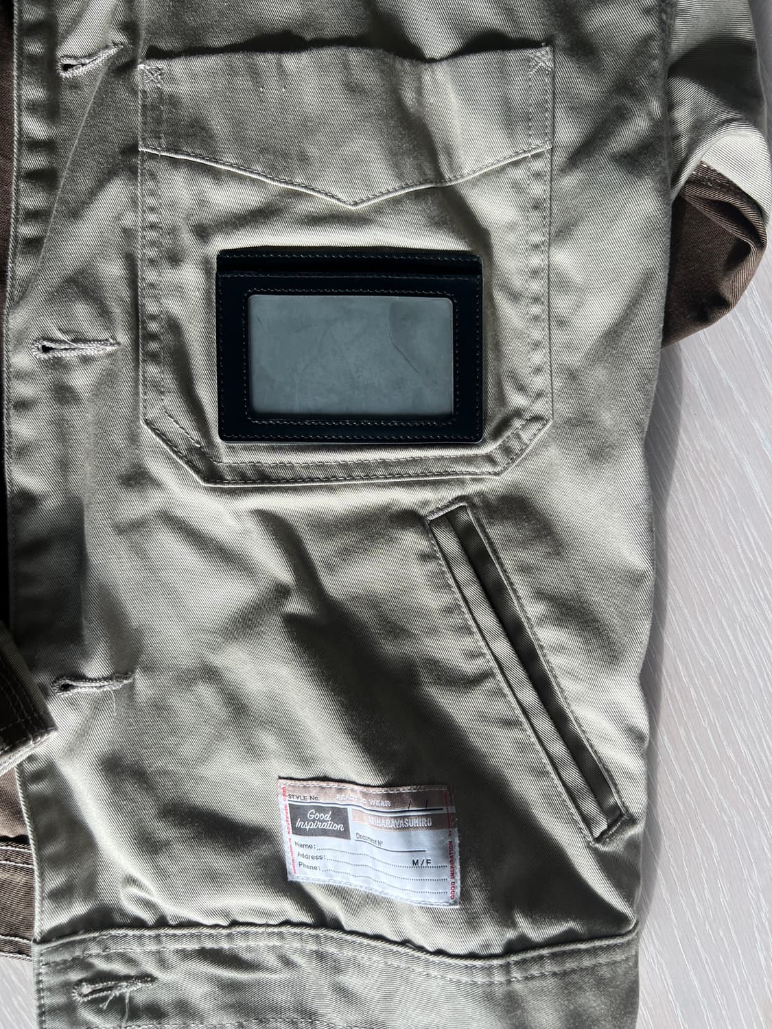 GU x 미하라야스히로 자켓 베이지 S 사이즈 상품이미지4