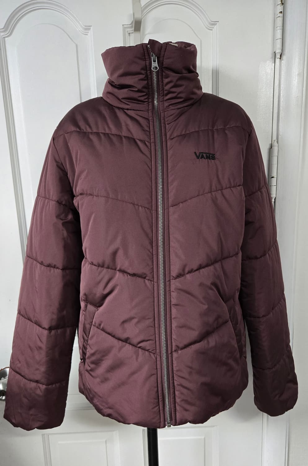 VANS반스 버건디패딩 상품이미지2