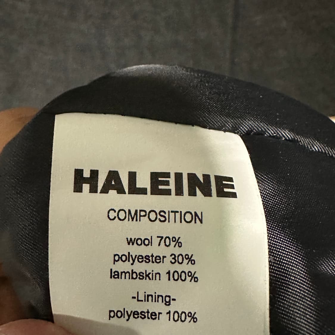 [2] 알렌느 레더 패치 3D 핑거 봄버 상품이미지6