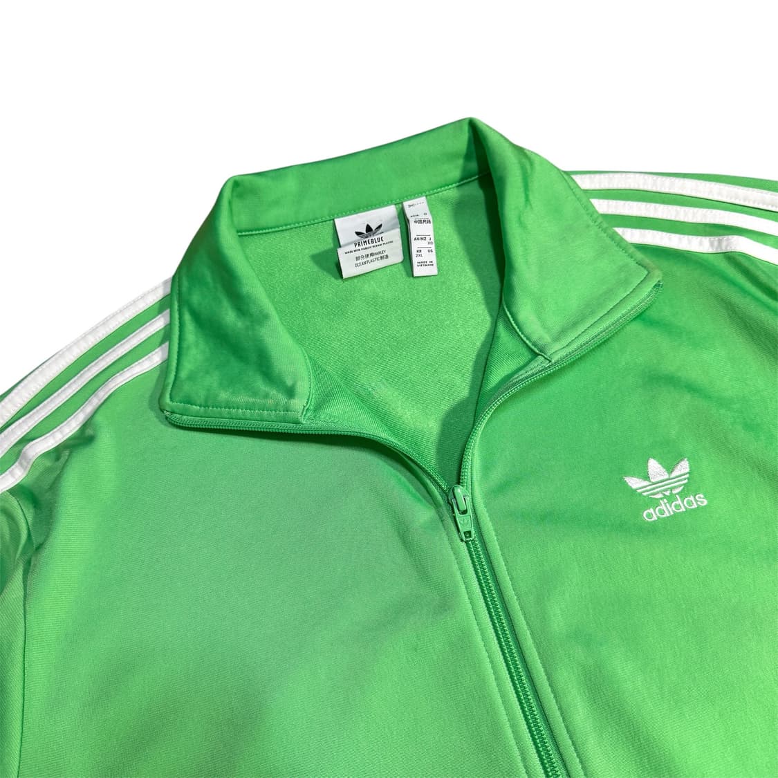 아디다스 파이어버드 메로나맛 형광그린 트랙탑 져지  상품이미지2