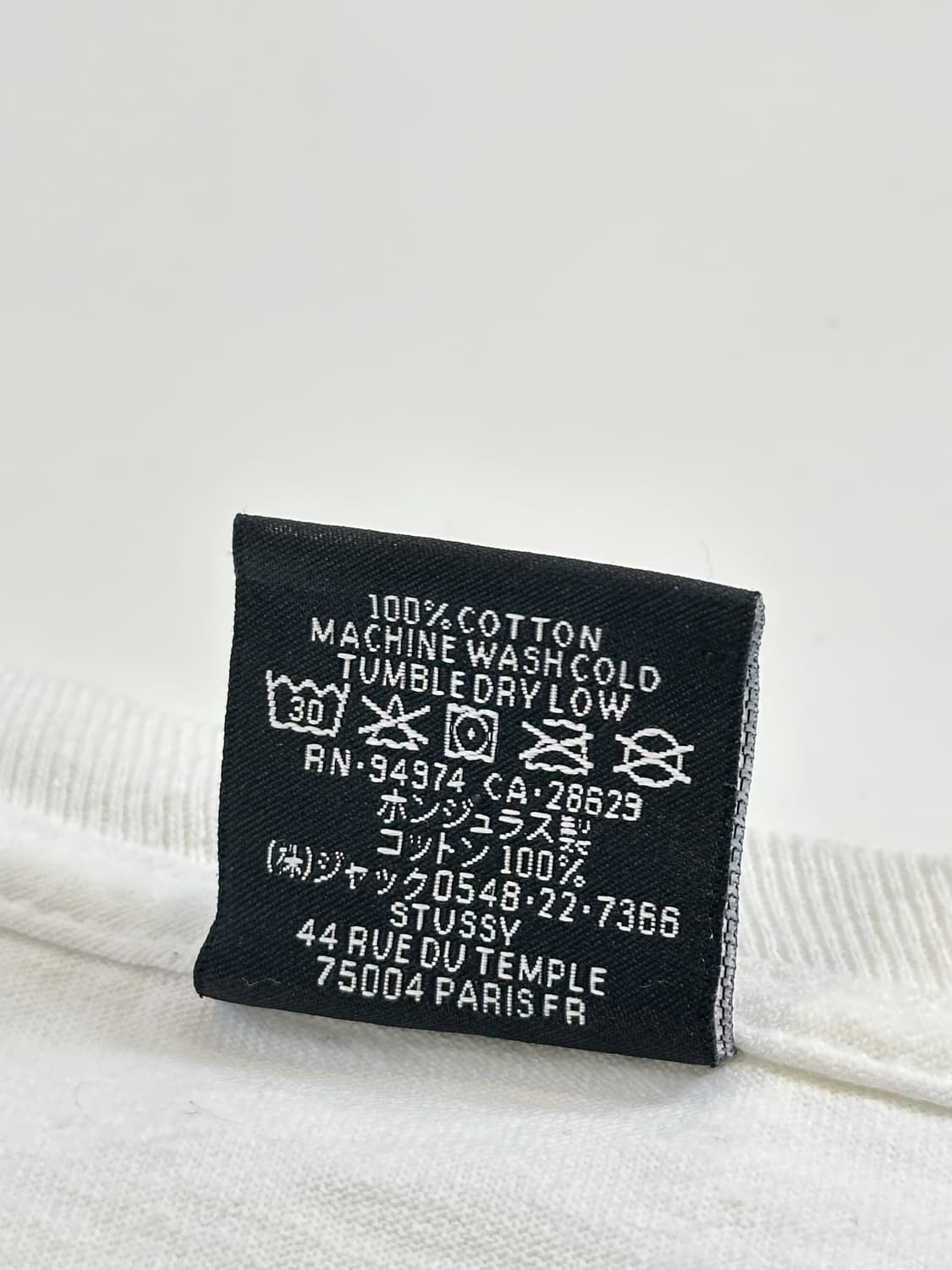 스투시 월드투어 롱슬리브 티셔츠 상품이미지4