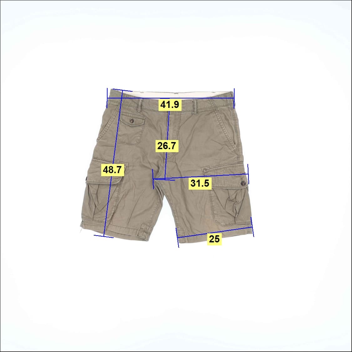 EU30 H&M 카고 반바지 0316H1 상품이미지6