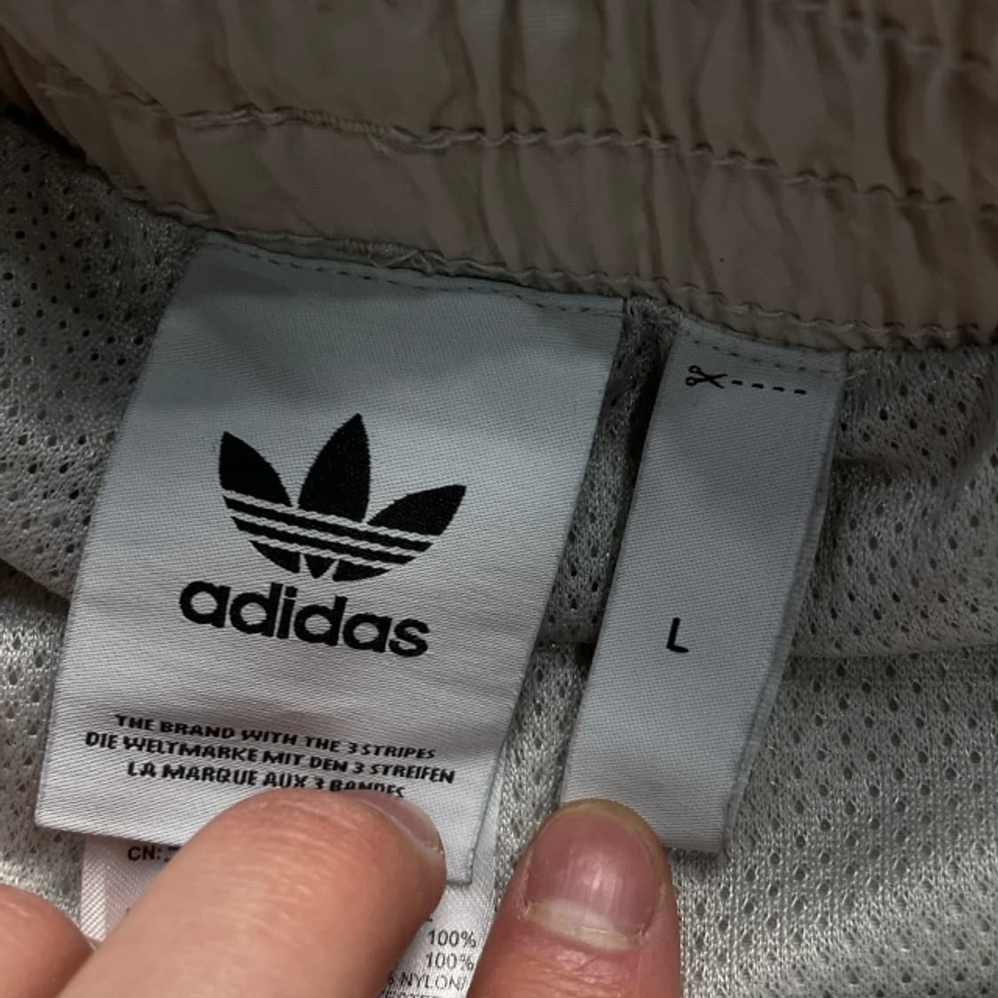 100 아디다스 나일론 팬츠  상품이미지3