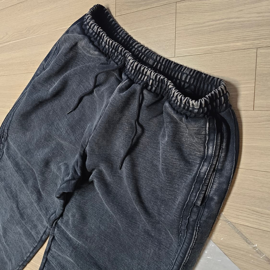 M 1회착) 주앙옴므 트랙 스웨트 팬츠 와이드 트랙팬츠 상품이미지3