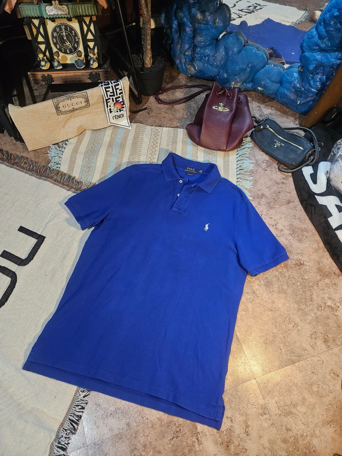 폴로 랄프로렌 클래식핏 반팔 카라티 상품이미지1