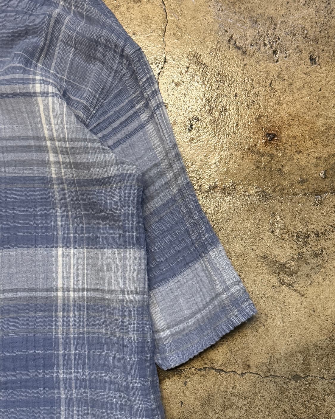 44-55 ) Plantation Crinkled Check Dress 상품이미지9