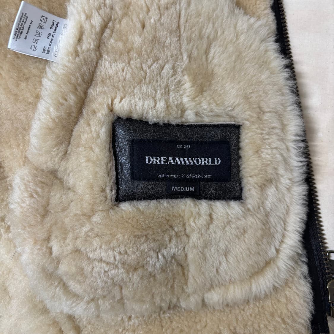 드림월드 B-3 무스탕 상품이미지4