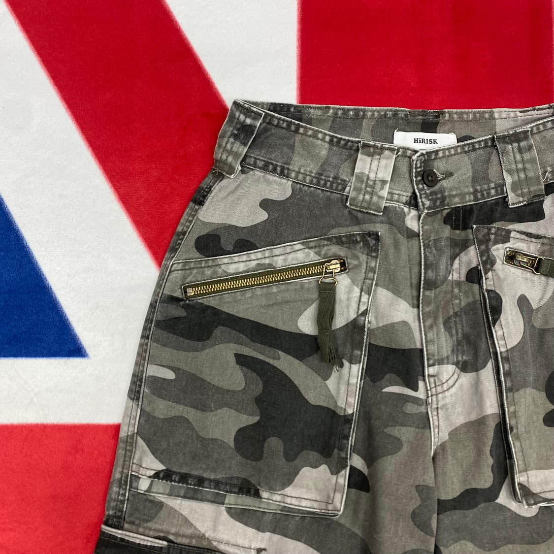 빈티지 카모 카고팬츠 XS  상품이미지4