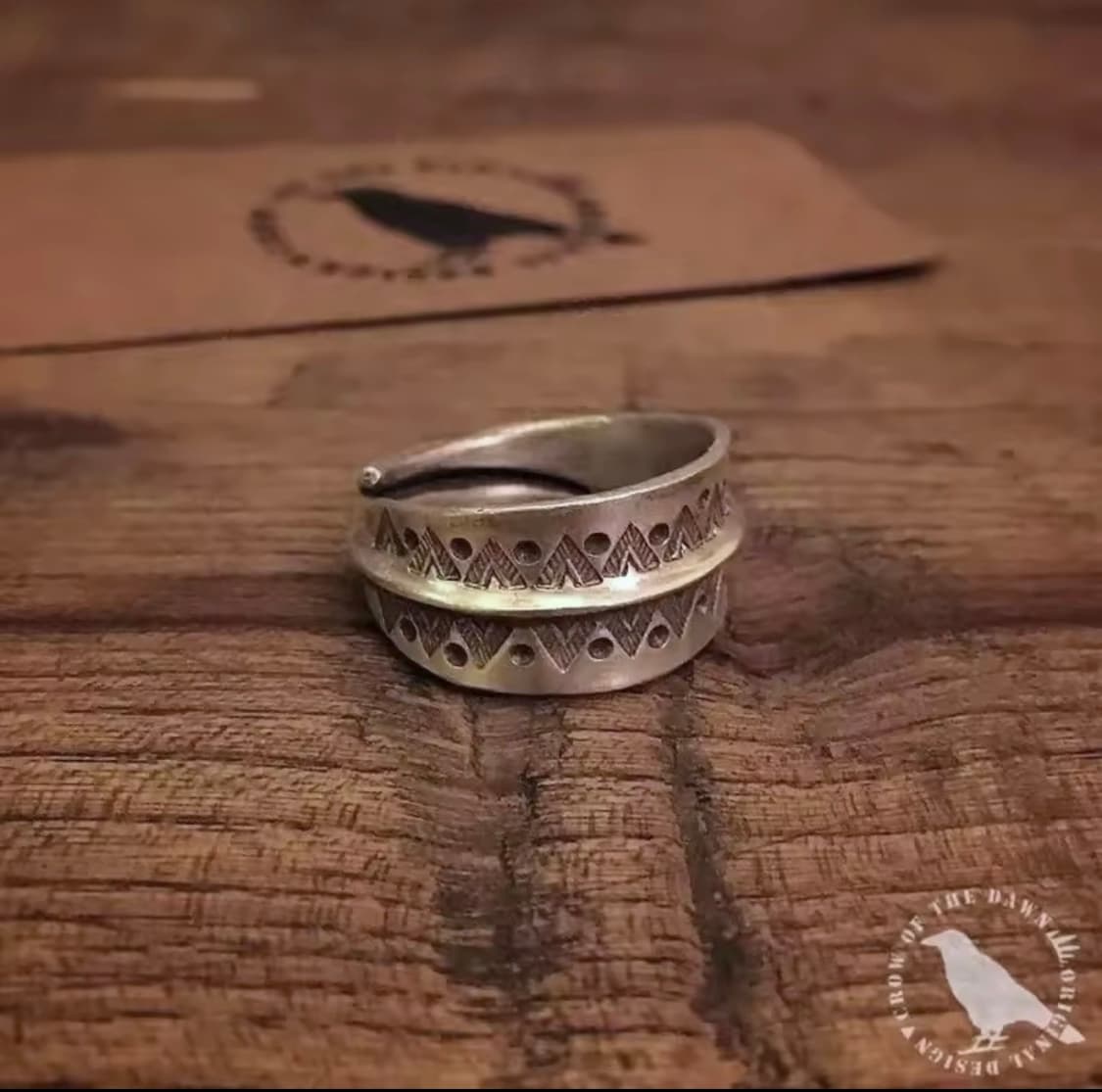 미국 인디언 토템 나바호 반지 (내경 15호 정도 17.6mm) 상품이미지2