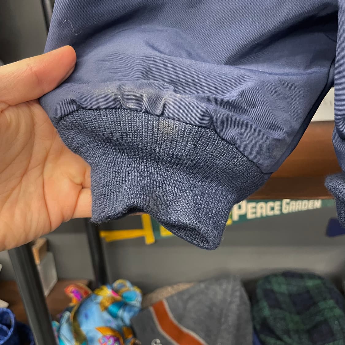 90s 엘엘빈 L.LBean 웜업 자켓 트랙 플리스 안감 자켓  상품이미지5