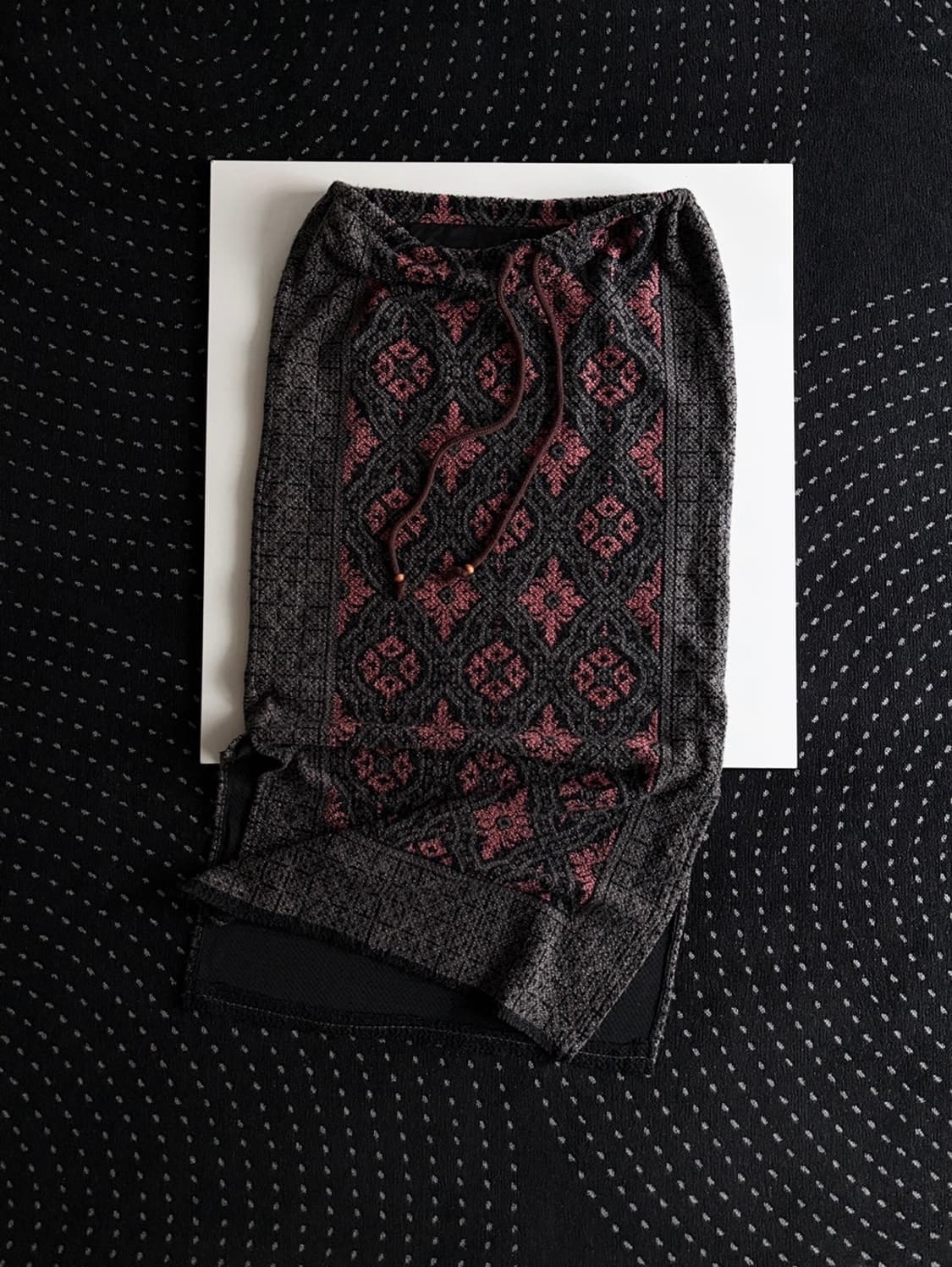 patterned long skirt 상품이미지1