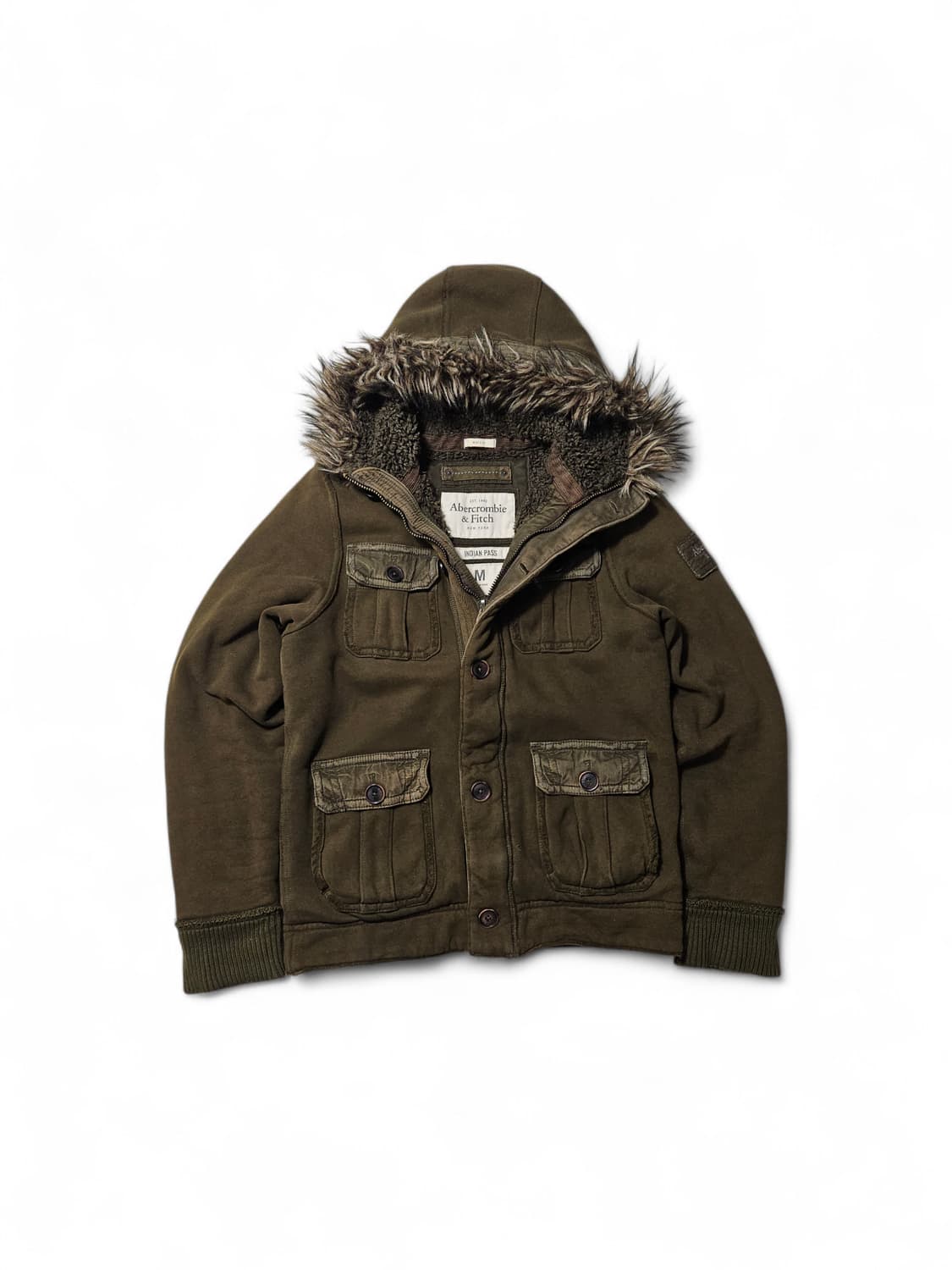 아베크롬비 대장급 울프죠 퍼 자켓 M 대대장 상품이미지1