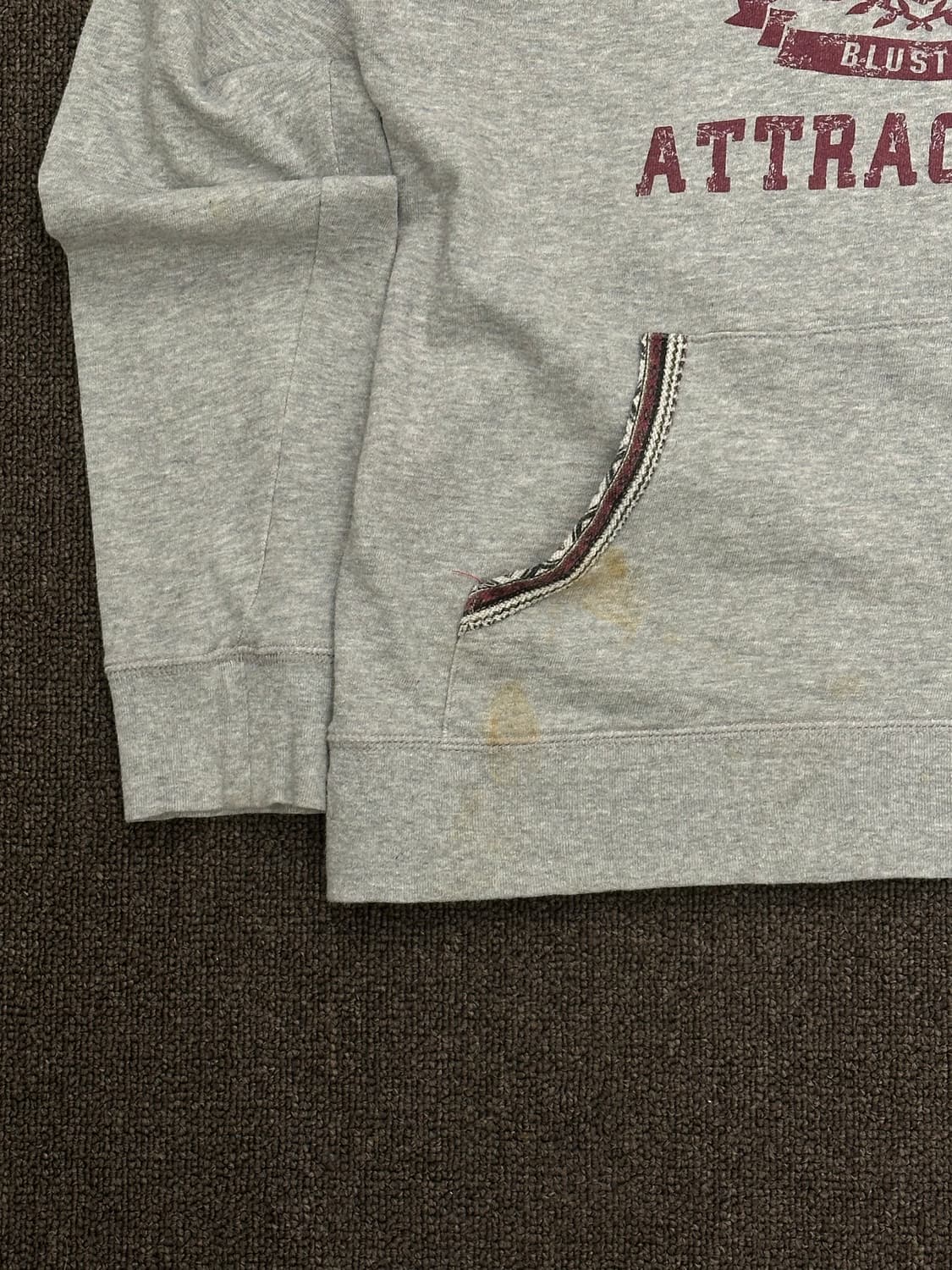 M)Japanese vintage 여성 스탠퍼드 프린팅 후디 상품이미지4