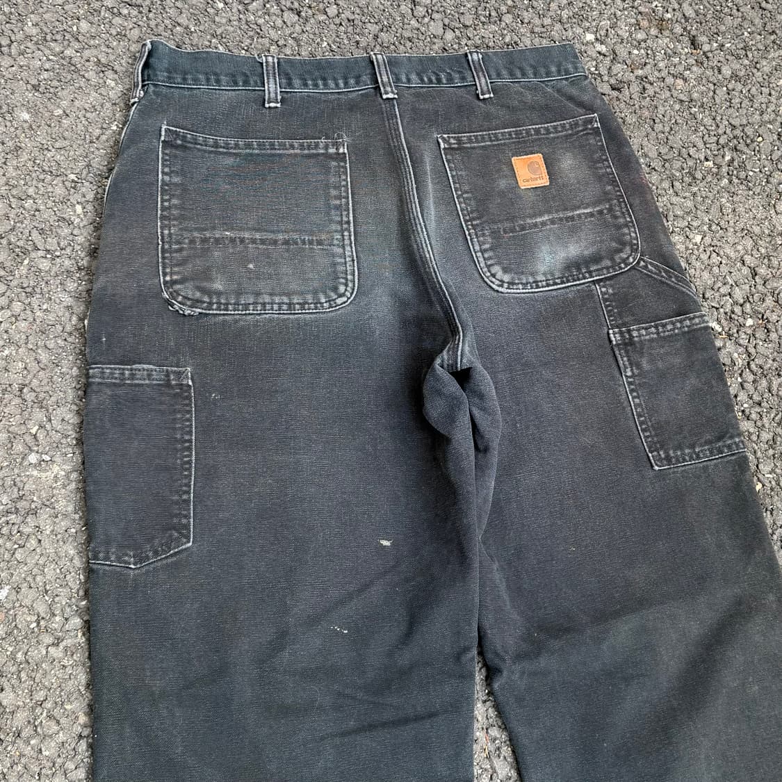 OG 빈티지 칼하트 B11 BLK 싱글니 카펜터 팬츠 상품이미지7