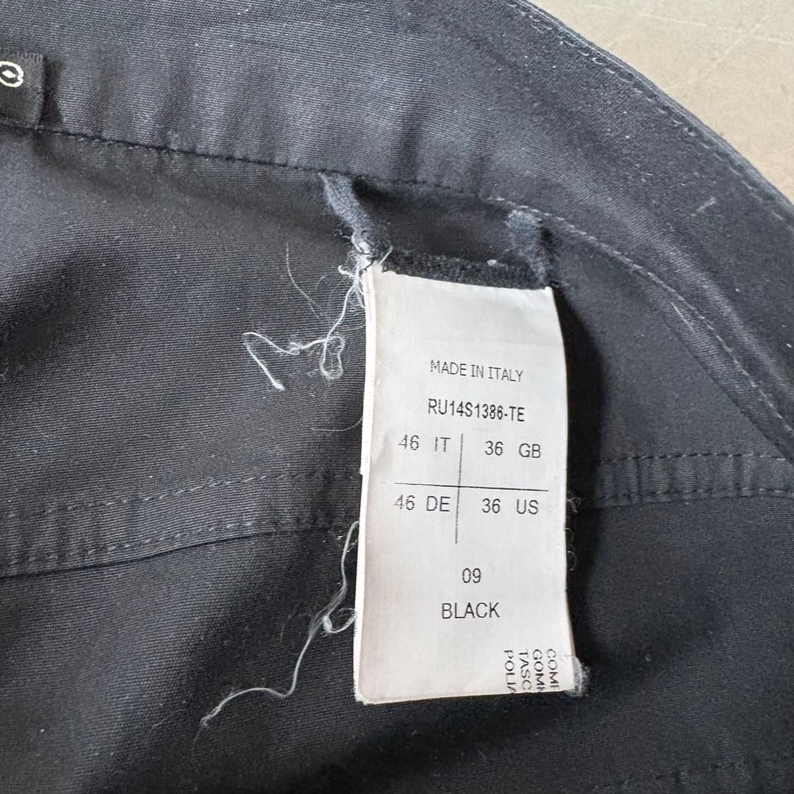 릭오웬스 멤피스 진 te 30 상품이미지2