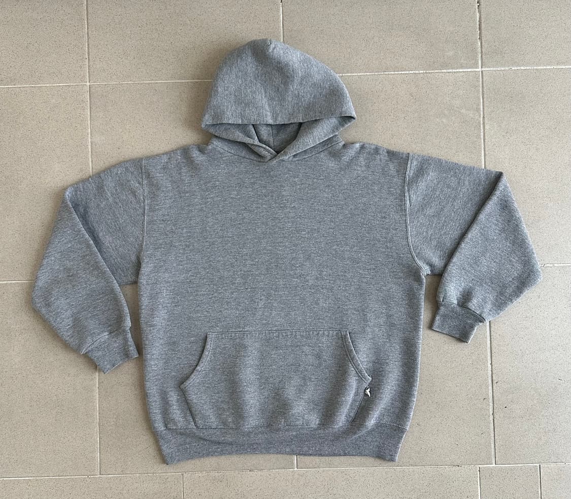 90s 빈티지 러셀 후드 그레이 L USA 상품이미지1
