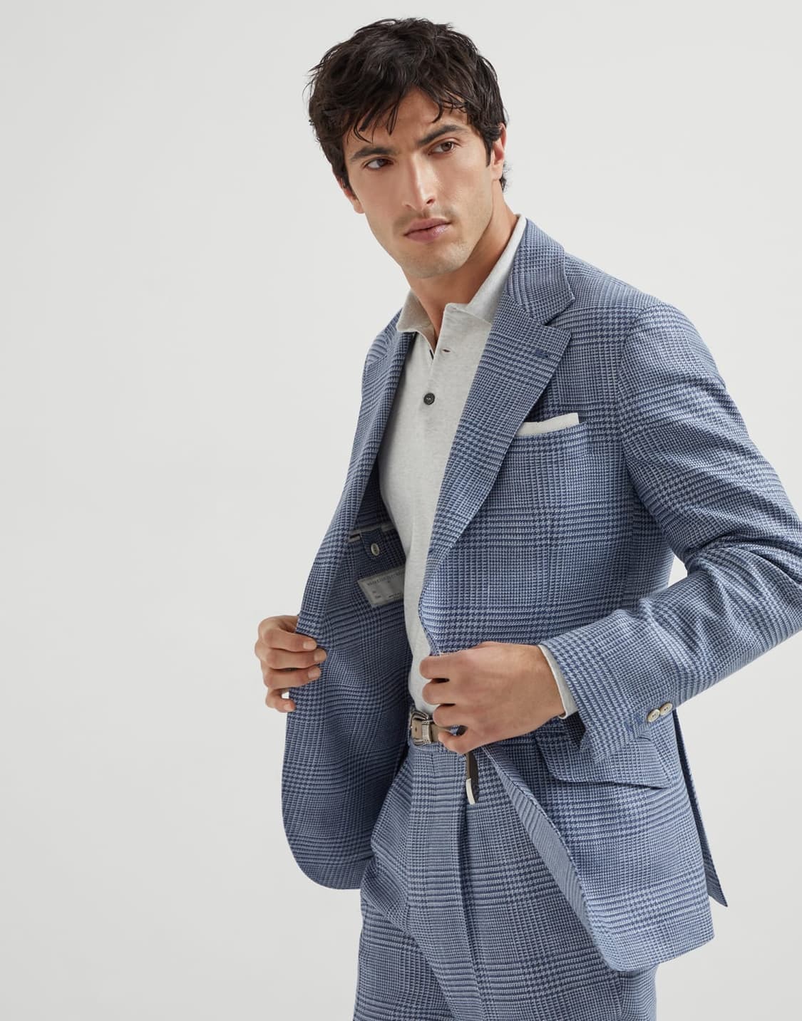 (명작,강추👍)브루넬로쿠치넬리 프린스웨일체크 블레이져 자켓 상품이미지7