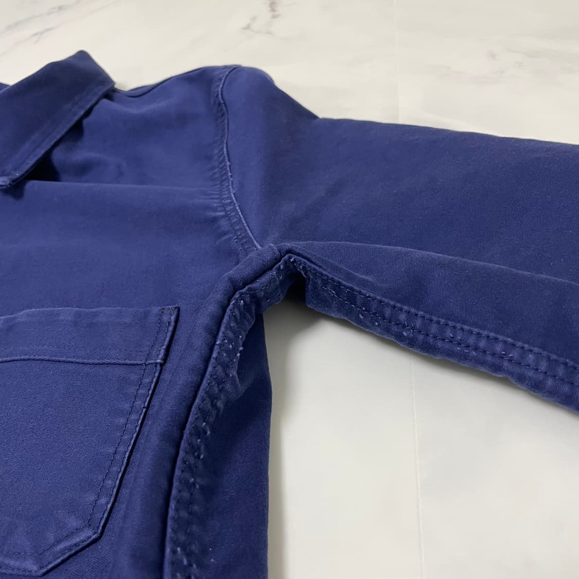 르몽생미셸 몰스킨 프렌치 워크자켓 프렌치 블루 50사이즈 상품이미지9