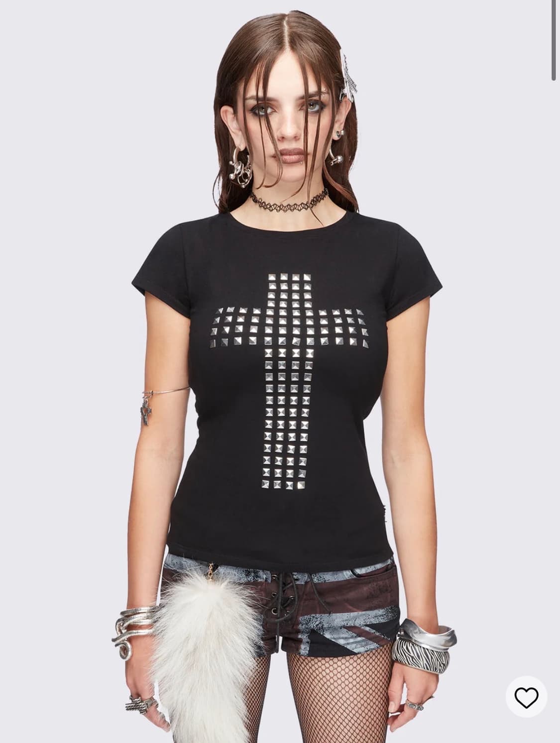 Minga london SALVATION SLASHED TOP 상품이미지1