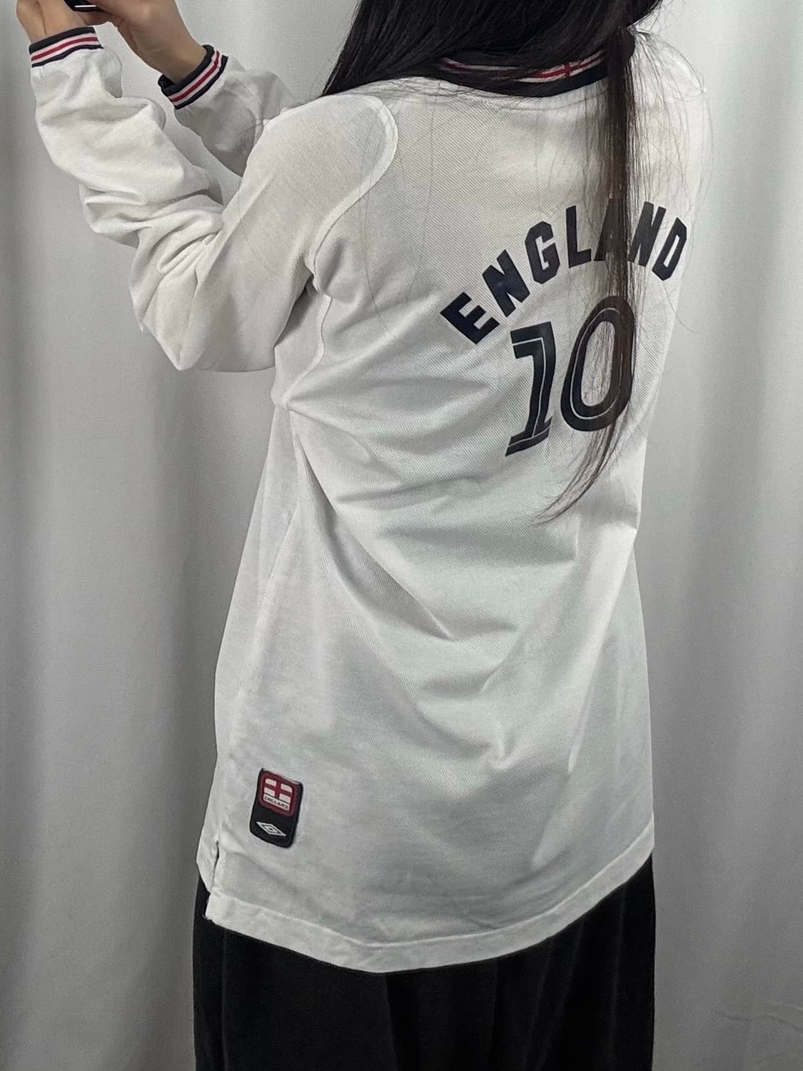 엄브로 잉글랜드 화이트 롱슬리브 상품이미지1