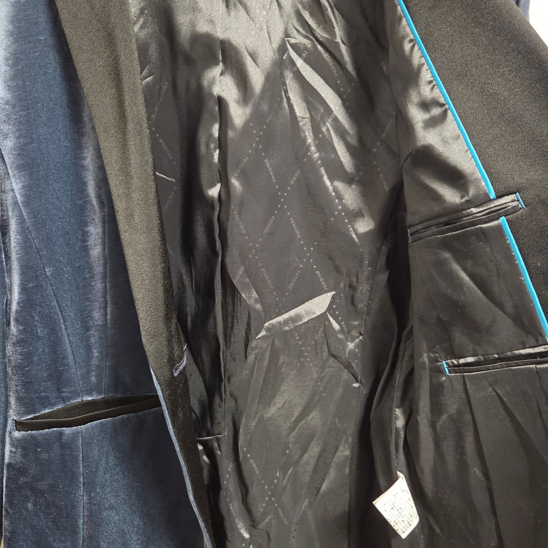 Renoma 일본판 벨벳 자켓 M-L 상품이미지5