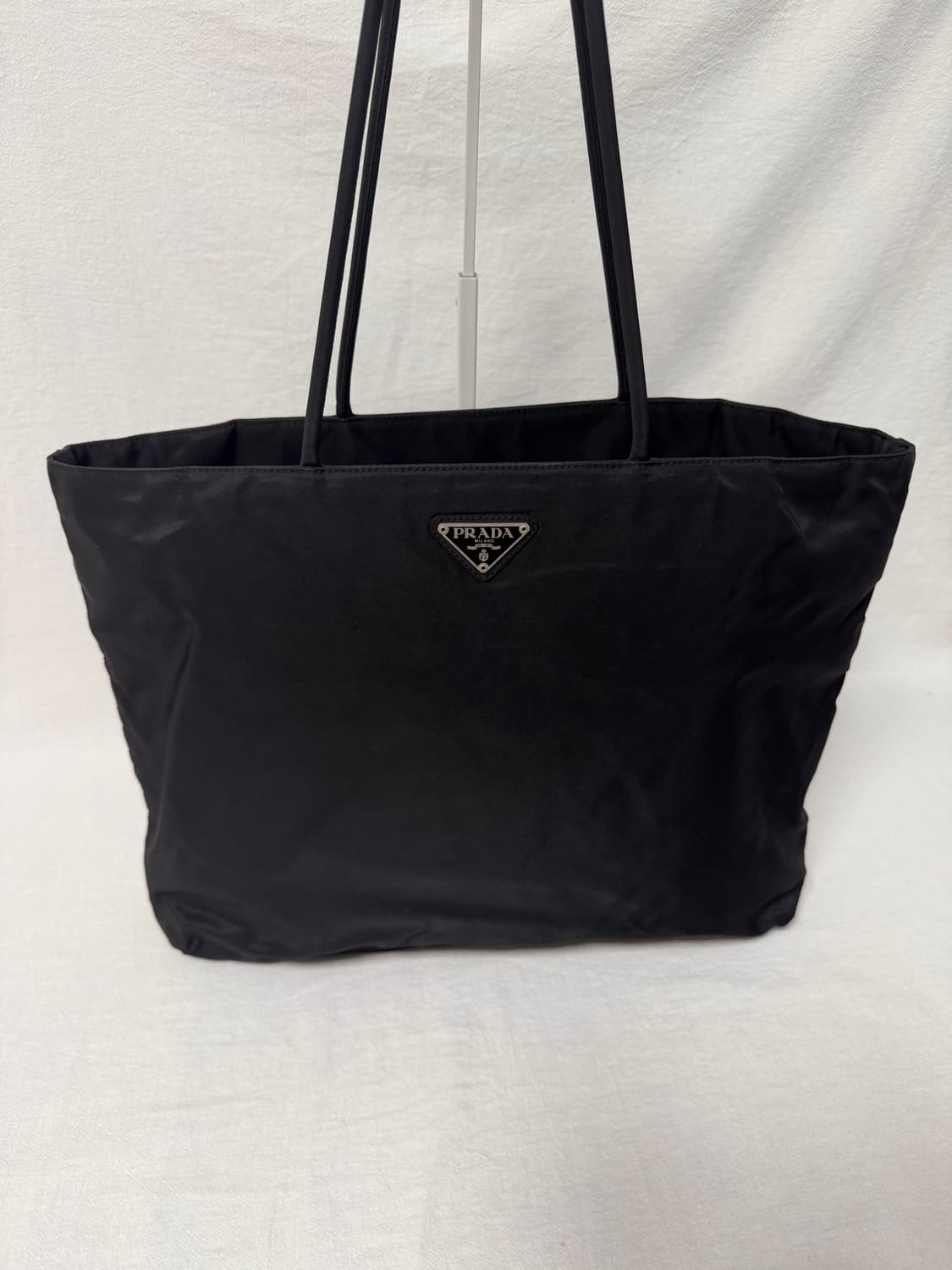정품 프라다 포코노 나일론 블랙 대용량 토트백 숄더백 상품이미지4