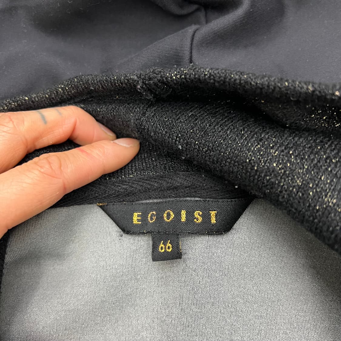 에고이스트 갸루 펑크 레터링 져지 상품이미지3