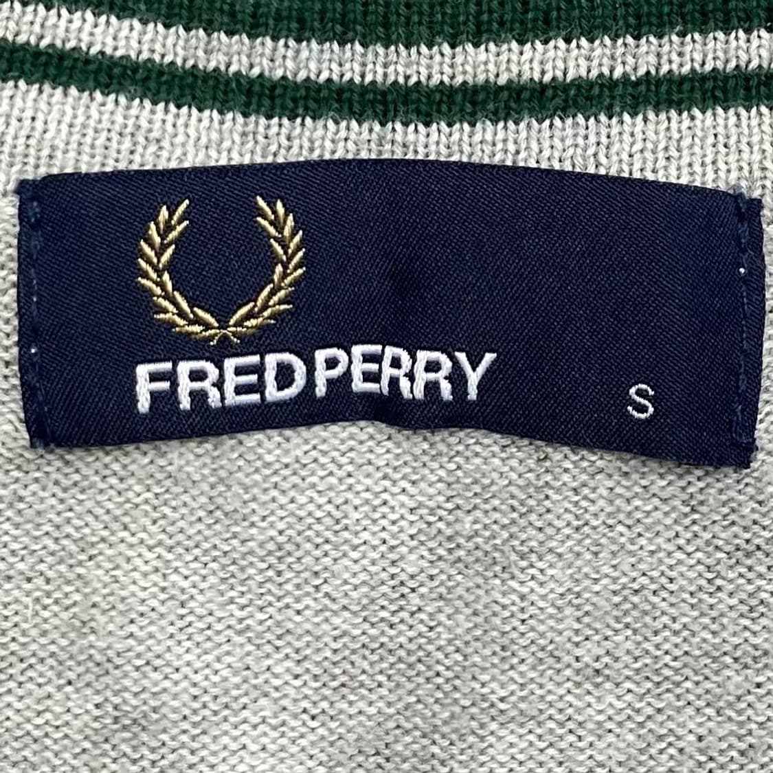 Fred Perry 신형 월계수 그레이 니트 상품이미지3