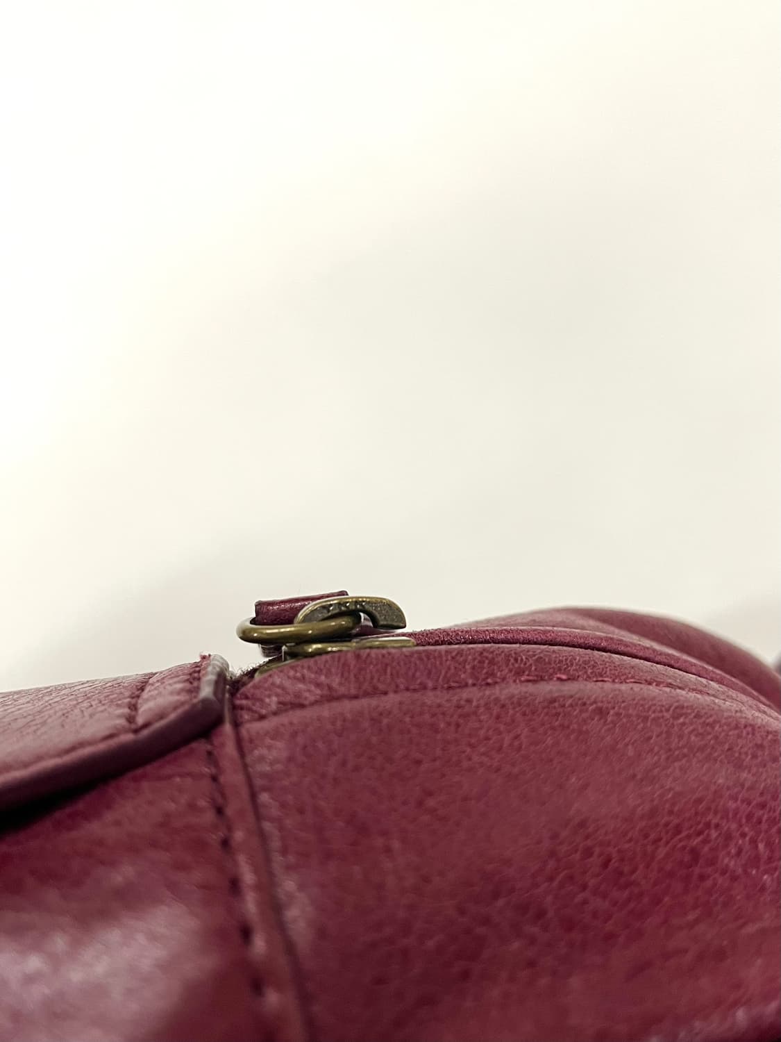 안나수이 할리퀸 레더 볼링백 상품이미지6