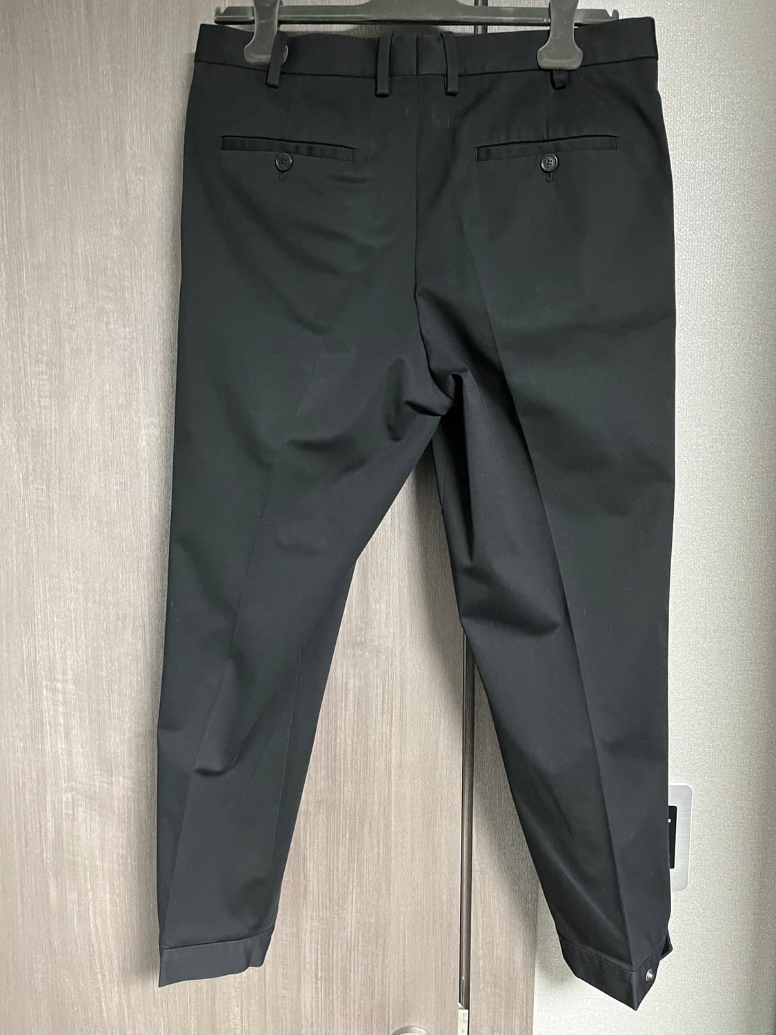 닐바렛 남성 블랙 팬츠 48사이즈 상품이미지2