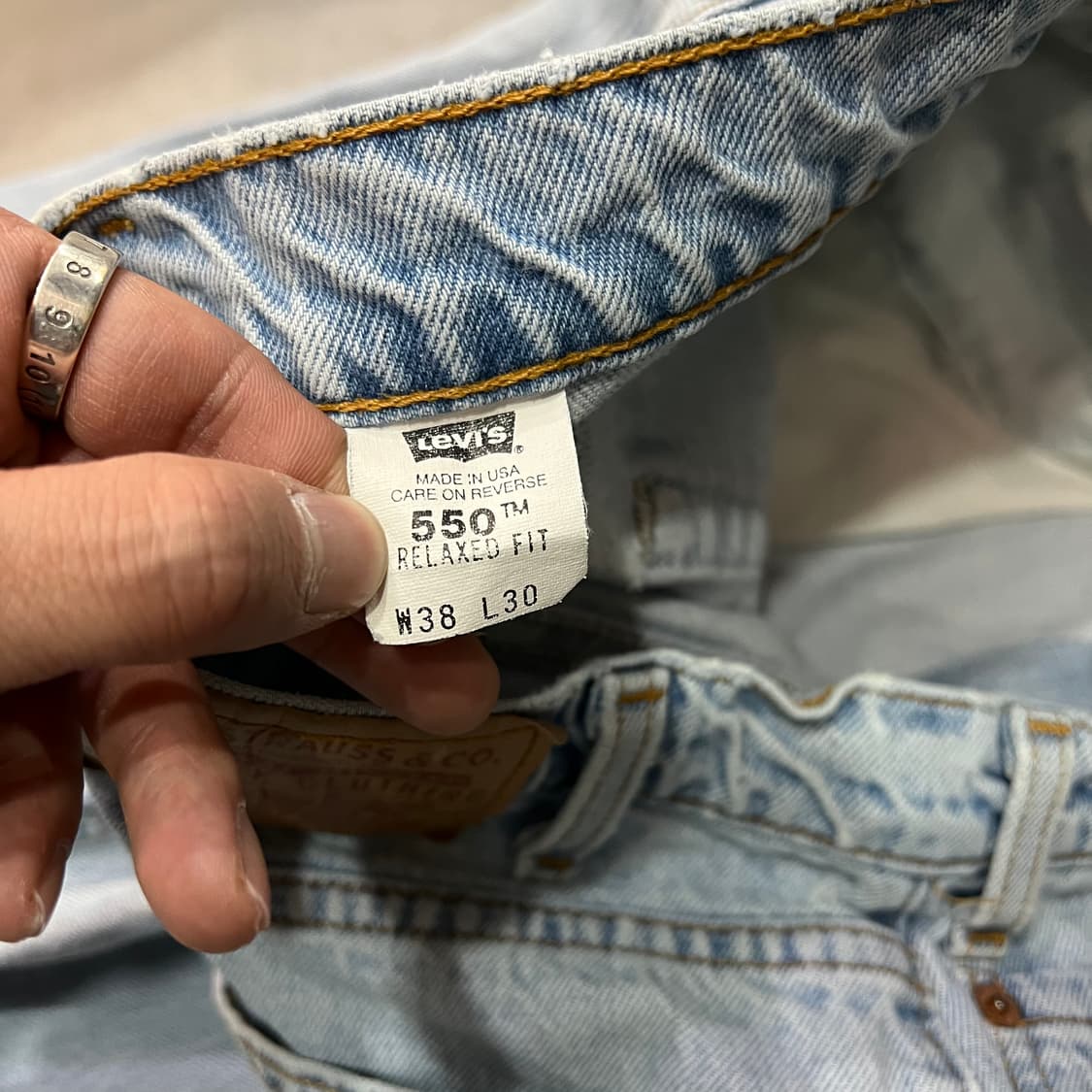  USA 리바이스 550 데님 팬츠 y14704 상품이미지7