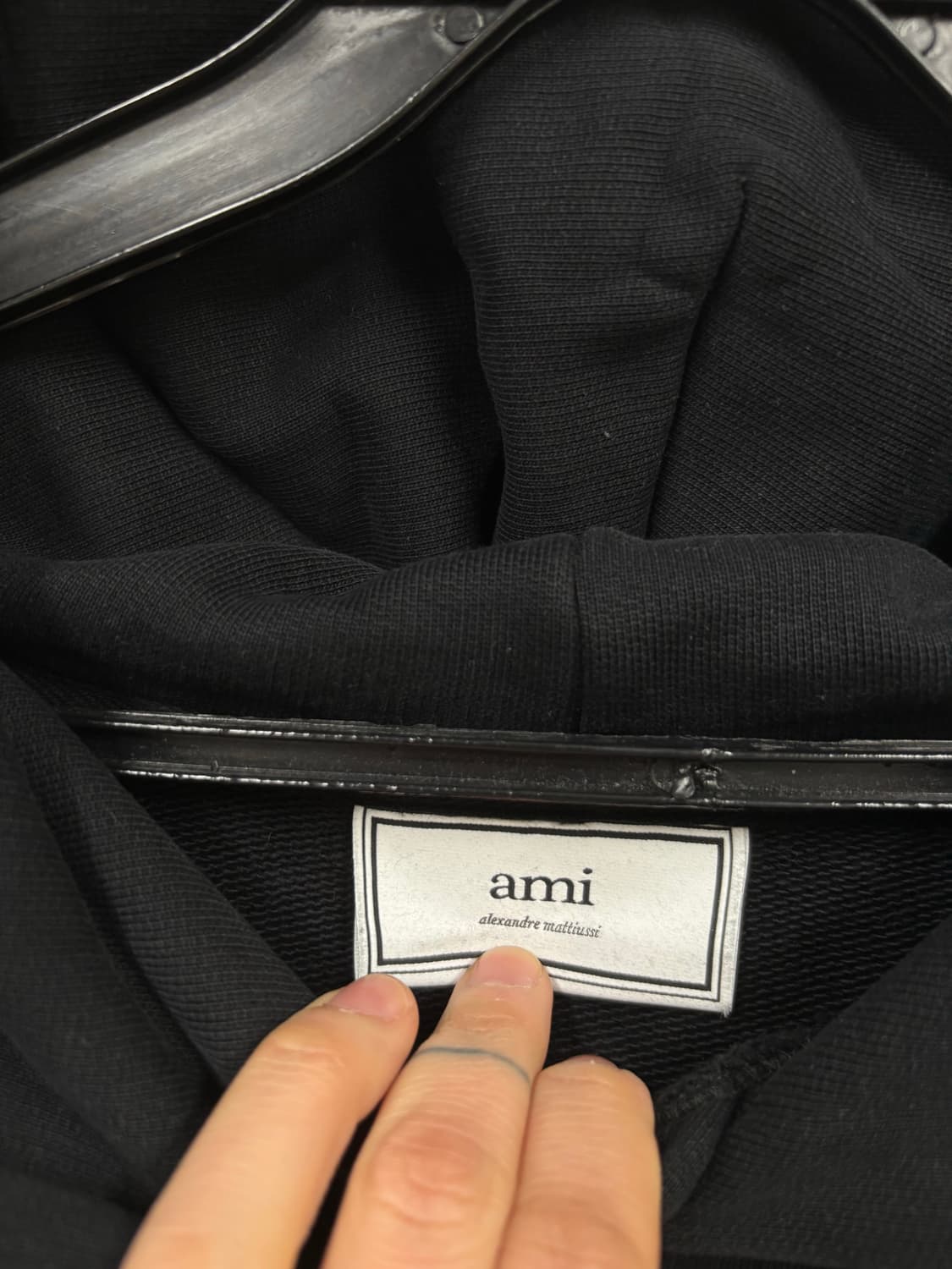 AMI 아미 하트로고 후드티 상품이미지4