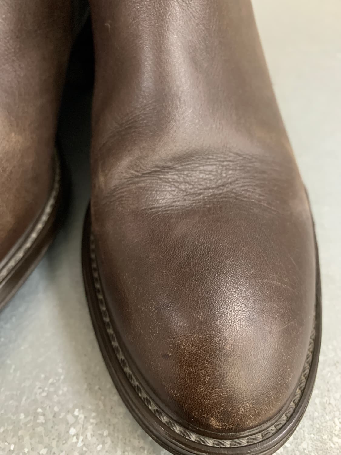 페레가모 롱 가죽 부츠 6(250) 상품이미지5