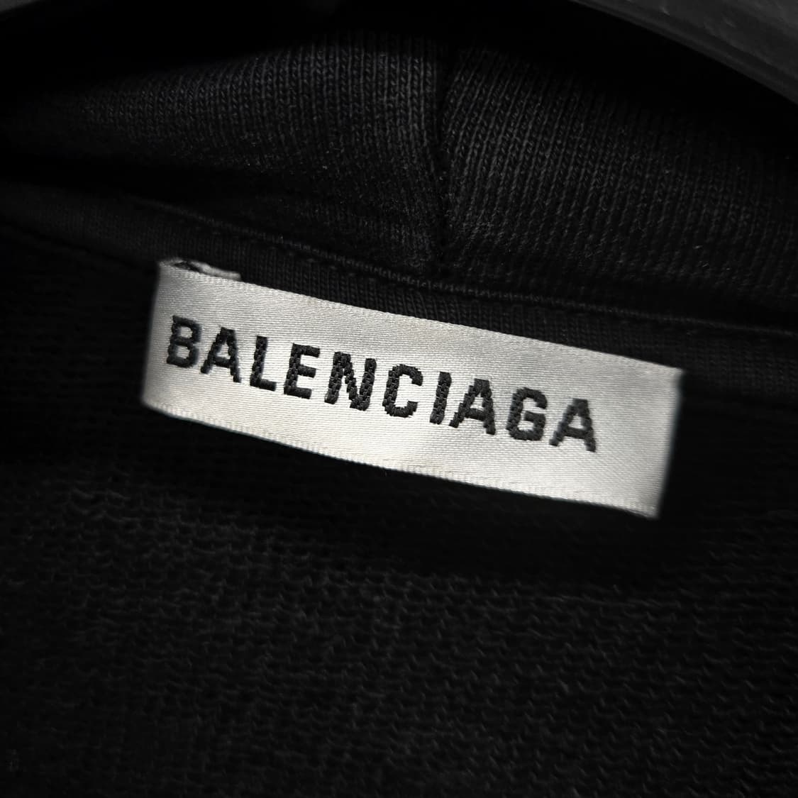 발렌시아가 백로고 후드 오버핏XS 상품이미지4